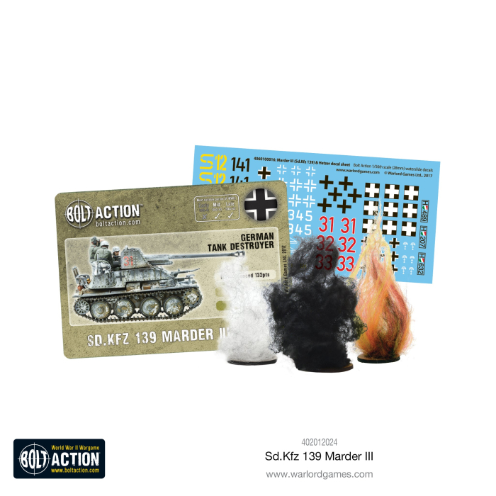 Bolt Action: SD.KFZ 139 Marder III